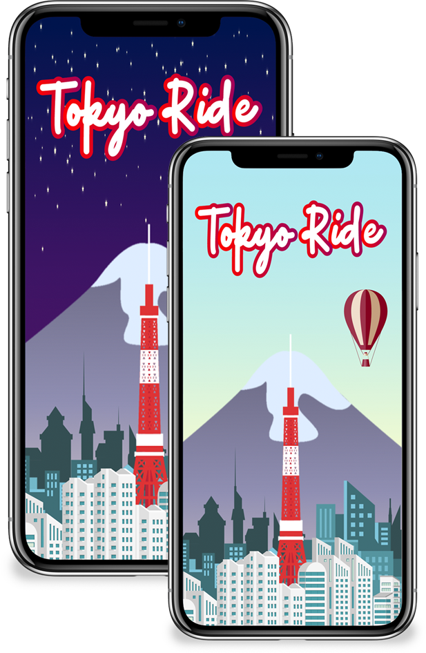 Tokyo Ride のタイトル画面